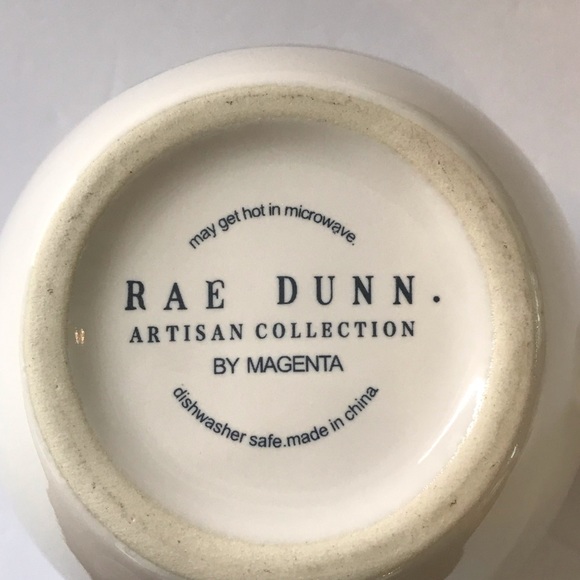 Rae Dunn by Magenta Hunt Mug Lot of 2 - Picture 4 of 4